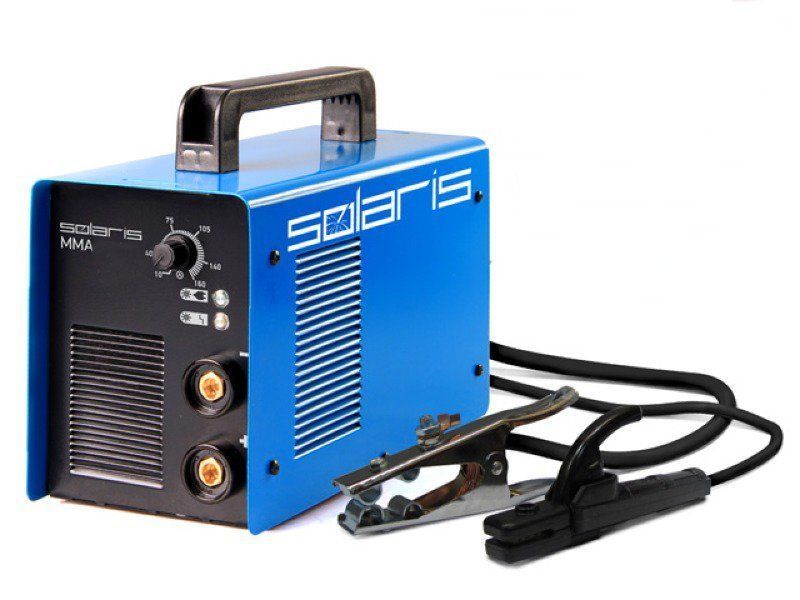 Инвертор сварочный Solaris MMA-205В + ACX (220В,10-200А) пласт. чем
