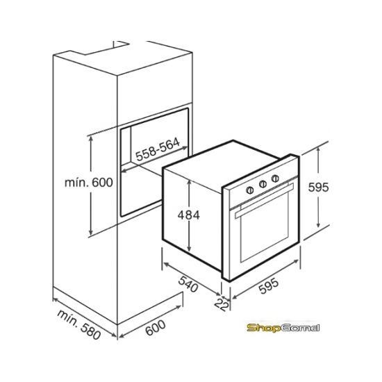 Духовой шкаф TEKA HS 605 inox