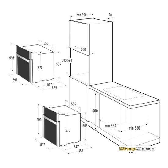 Духовой шкаф Gorenje BO5330AX