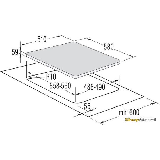 Варочная панель Gorenje GW6N41ZIW