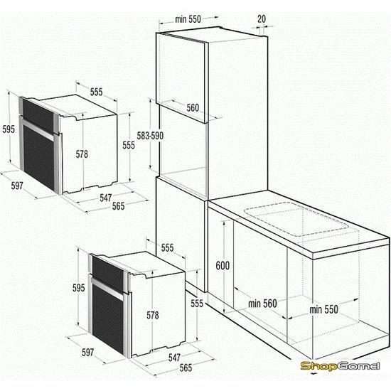 Духовой шкаф Gorenje BO73-ORA-W