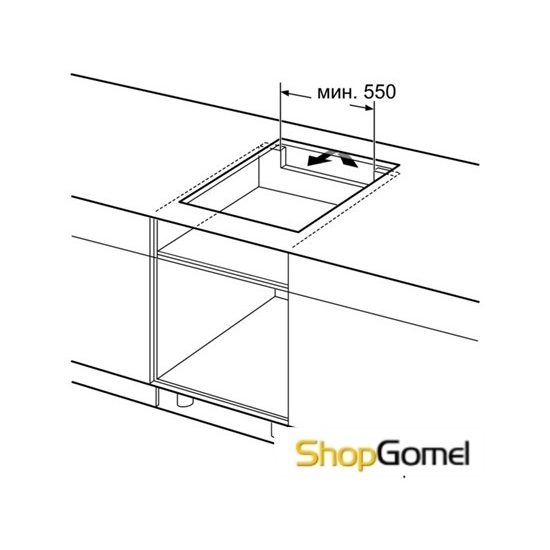 Варочная поверхность Bosch PIB672E14E