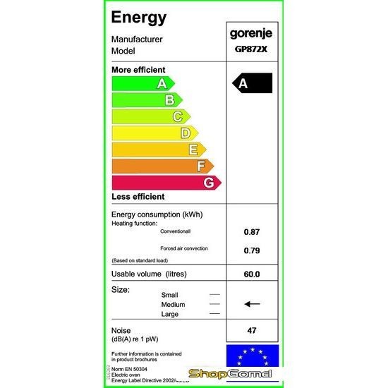 Духовой шкаф Gorenje GP872X