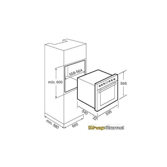 Духовой шкаф TEKA HE 615 ES