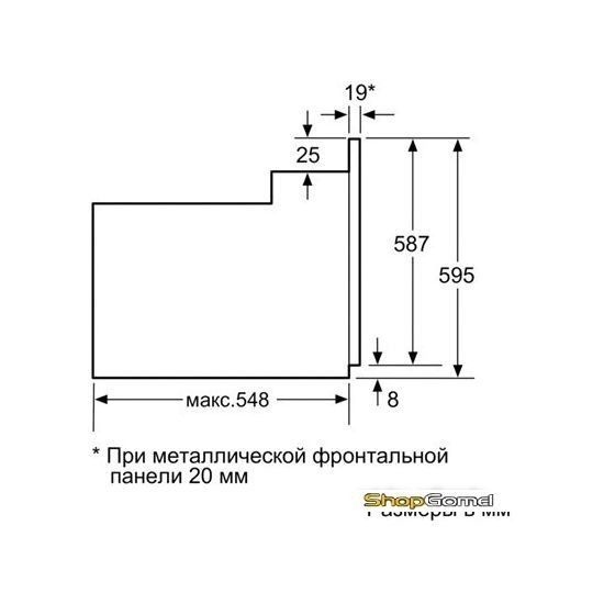 Духовой шкаф Bosch HBN231S2