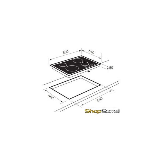 Варочная панель TEKA TCF 604