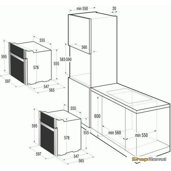 Духовой шкаф Gorenje BO72SY2W