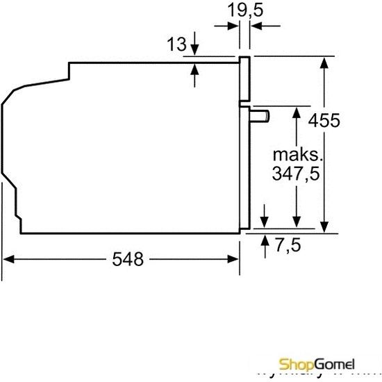 Духовой шкаф Bosch CMG633BB1