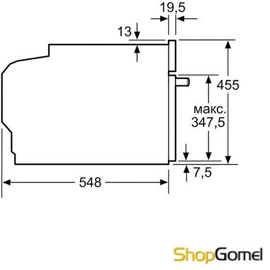 Духовой шкаф Bosch CMG6764S1
