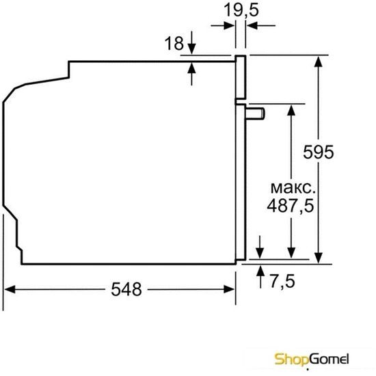 Духовой шкаф Bosch HBG635BS1