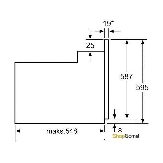 Духовой шкаф Bosch HBN331E1