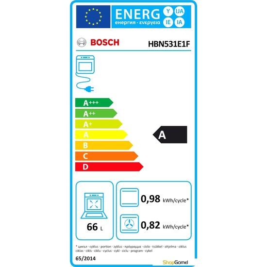 Духовой шкаф Bosch HBN531E1F
