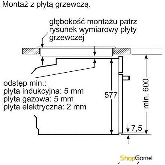 Духовой шкаф Bosch HSG656XS1