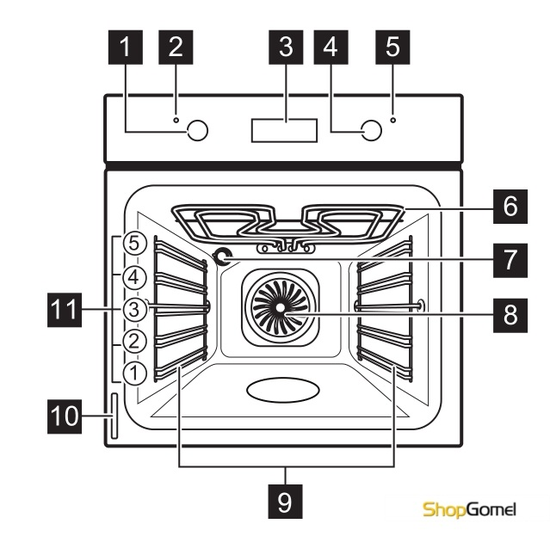 Духовой шкаф Electrolux EEA4235POX