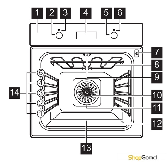 Духовой шкаф Electrolux EOA45651OX