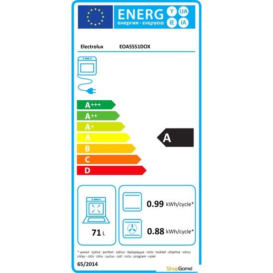 Духовой шкаф Electrolux EOA5551DOX