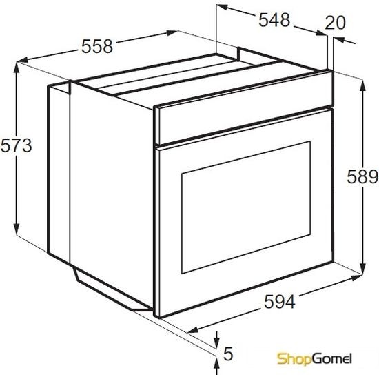 Духовой шкаф Electrolux EOB53311AX