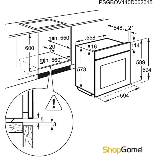 Духовой шкаф Electrolux EOB96850AV