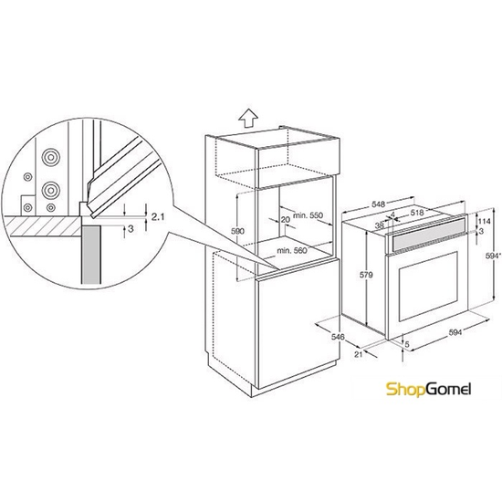 Духовой шкаф Electrolux EOC5751AAX