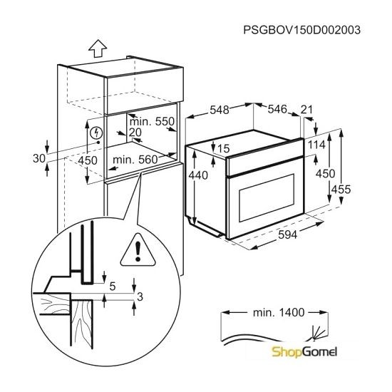 Духовой шкаф Electrolux EVY3841AOX