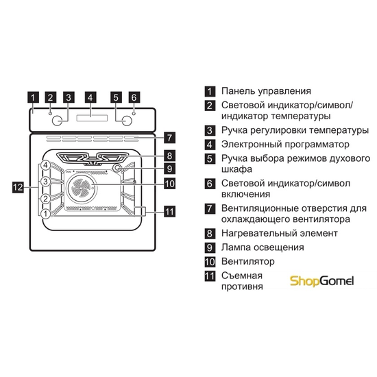 Духовой шкаф Electrolux EZB55420AW