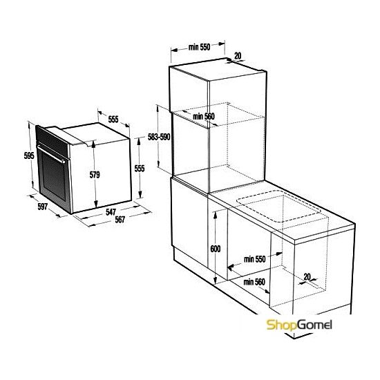Духовой шкаф Gorenje BO627INI