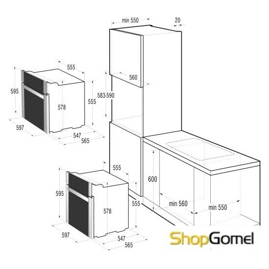 Духовой шкаф Gorenje BO731CLB