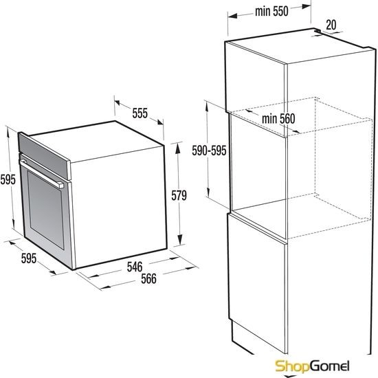 Духовой шкаф Gorenje BO799S50X1