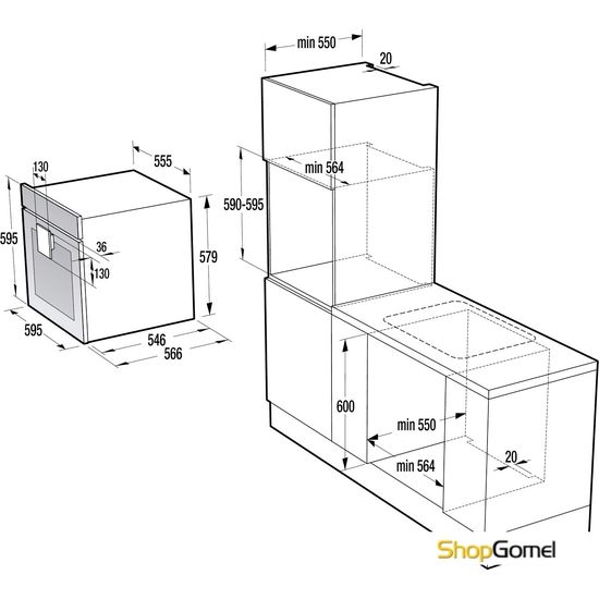 Духовой шкаф Gorenje BOP747ST