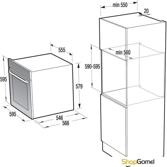 Духовой шкаф Gorenje GS778X