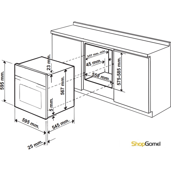Духовой шкаф Hotpoint-Ariston FH G (WH)/HA S