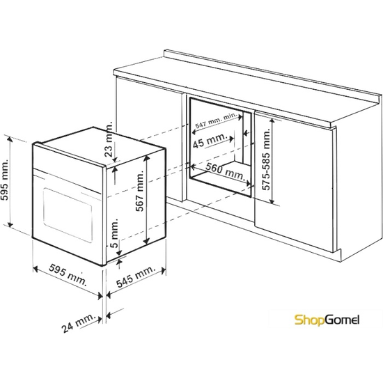 Духовой шкаф Hotpoint-Ariston FHR 640 (AN)RU/HA