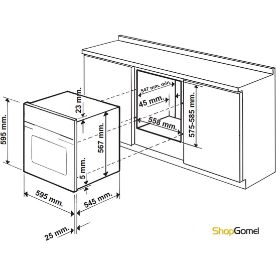 Духовой шкаф Hotpoint-Ariston FT 95V C.1 (OW) / HA S