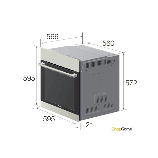 Духовой шкаф Samsung BF1N4T123