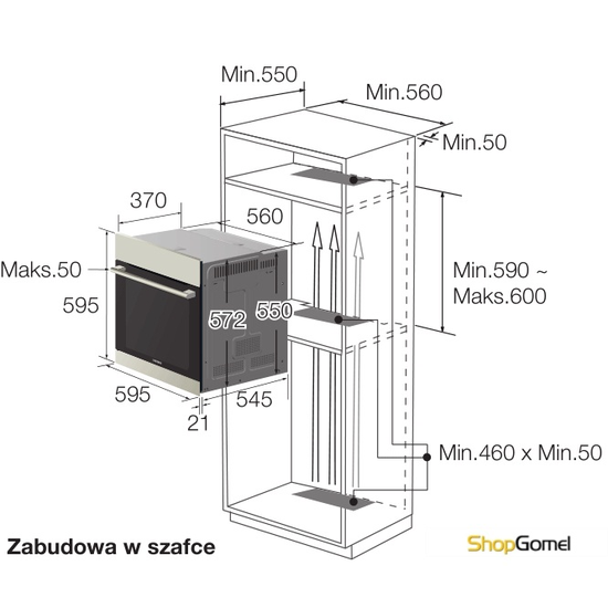 Духовой шкаф Samsung BQ2D7G144