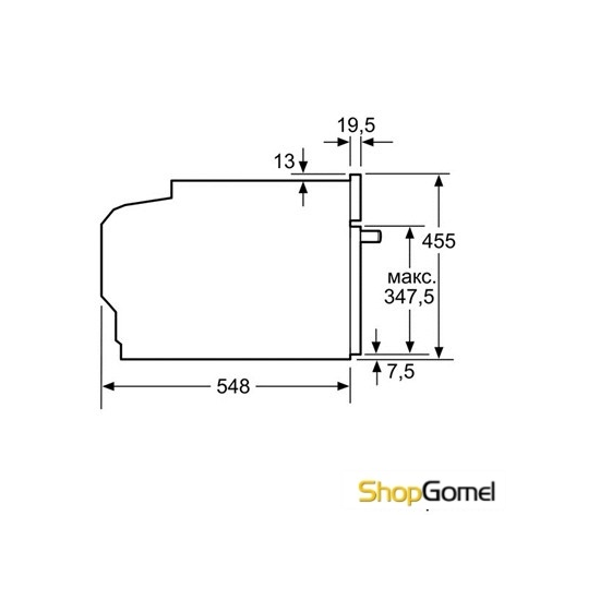 Духовой шкаф Siemens CM636GBS1