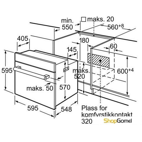 Духовой шкаф Siemens HB73AB541S