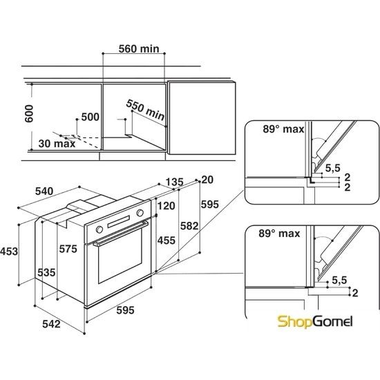 Духовой шкаф Whirlpool AKP 212/IX/01