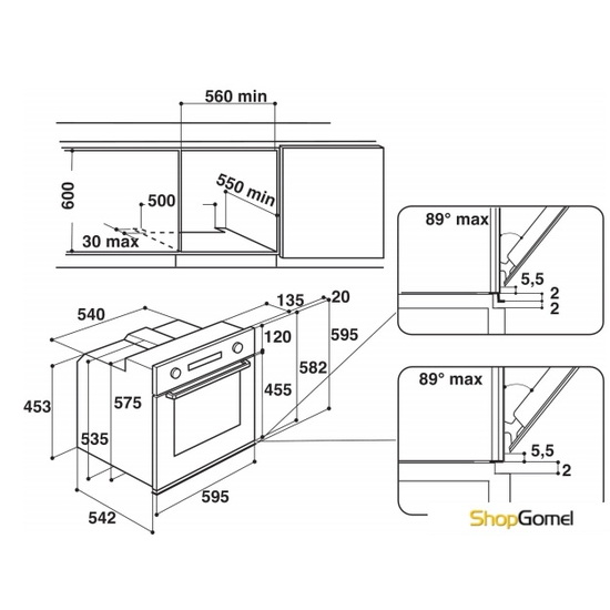 Духовой шкаф Whirlpool AKP 222/NB