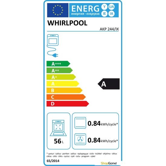 Духовой шкаф Whirlpool AKP 244/IX