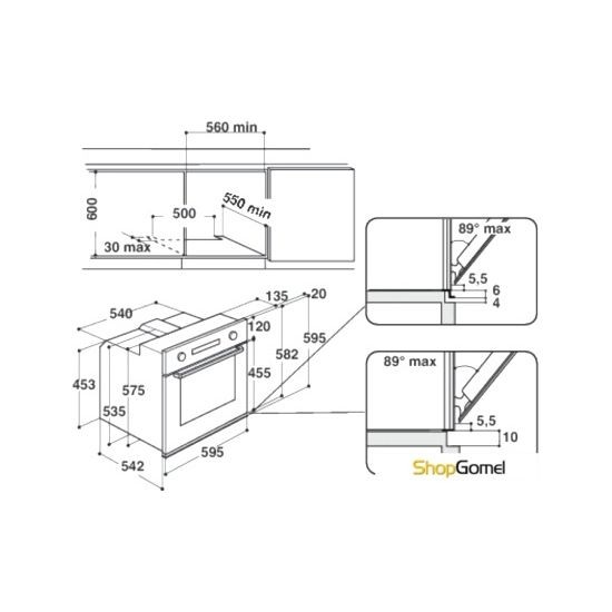 Духовой шкаф Whirlpool AKP 255/JA