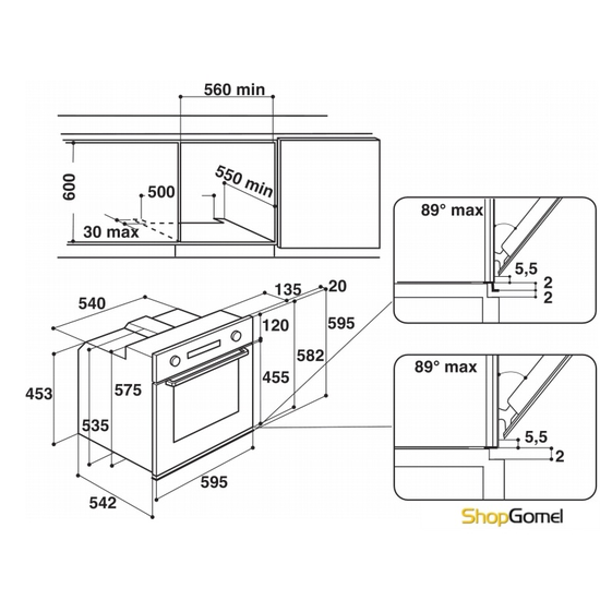 Духовой шкаф Whirlpool AKP 402/IX