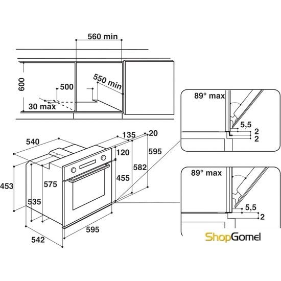 Духовой шкаф Whirlpool AKP 407/IX