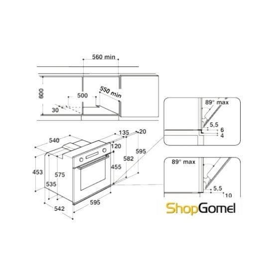 Духовой шкаф Whirlpool AKZ 6220/WH