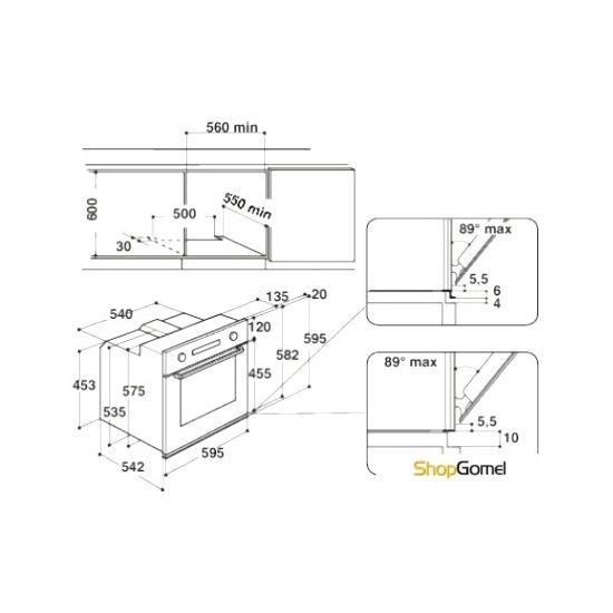 Духовой шкаф Whirlpool AKZ 6230 WH