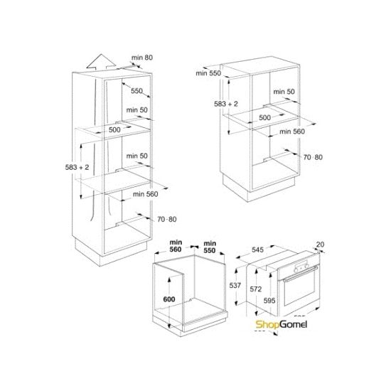 Духовой шкаф Whirlpool AKZM 657/1 IX