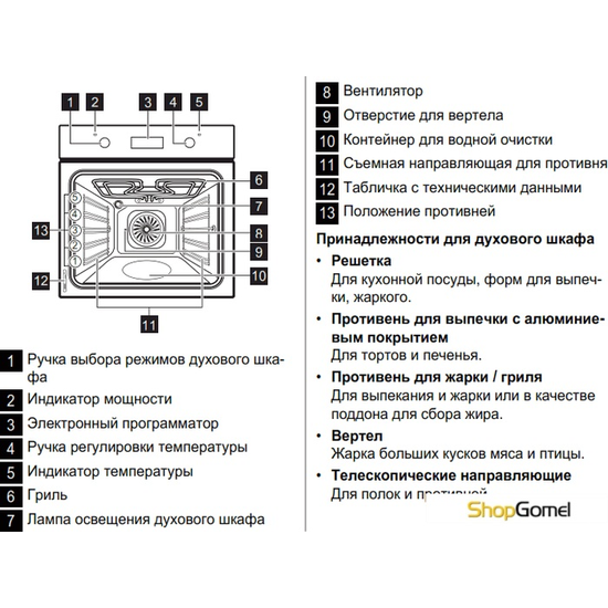 Духовой шкаф Zanussi ZOB535752X