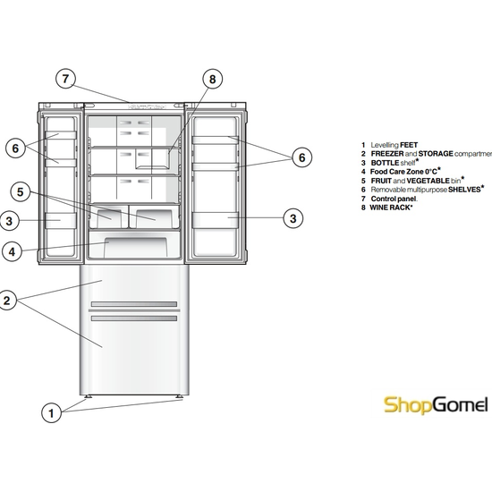 Холодильник Hotpoint-Ariston E4D AA SB C