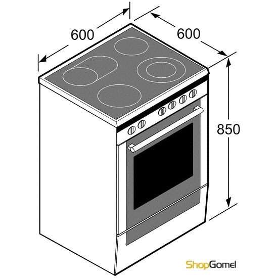 Кухонная плита Bosch HCA744620R
