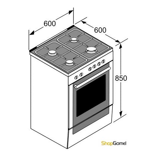 Кухонная плита Bosch HGD747325R